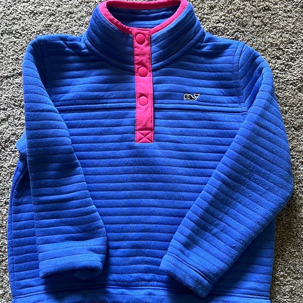 Vineyard Vines girls 4T button up pullover